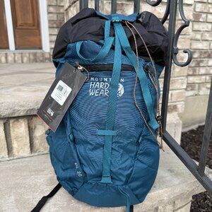 Mountain Hardwear Blue and Black Backpack